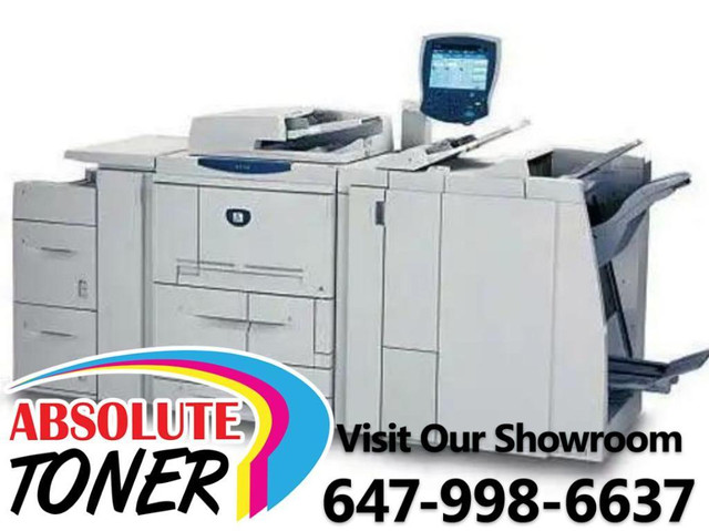 REPOSSESSED ONLY 10K printed - High Speed 75PPM Xerox WorkCentre WC 7775 WC 7755 Color PRODUCTION Printer Copier in Other Business & Industrial in Ontario - Image 2