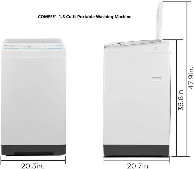 Promotion sale!  Midea comfee High-end Fully Automatic Portable Washer (Laveuse portative) From $290 in Washers & Dryers in Greater Montréal - Image 2