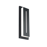 Modern Forms Midnight Black Integrated LED Outdoor Flush Mount
