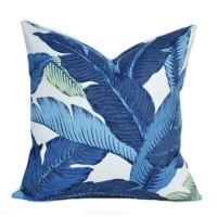 Bay Isle Home™ Tommy Bahama Blue Swaying Palms Outdoor Pillow