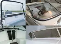 Chaparral Plexiglass & Curved Boat Windshield Acrylic Glass Replacement Windscreen, Window, Hatch, Door, Deflector