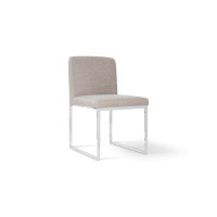 Phillips Collection Frozen Fabric Upholstered Side Chair