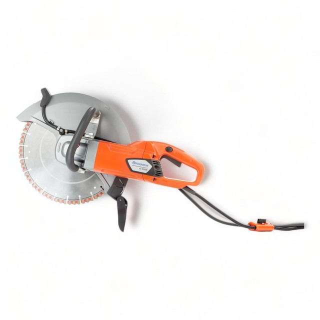 HOC K4000 WET HUSQVARNA 14 INCH ELECTRIC POWER CUTTER 120V 15 AMP 5 INCH CUTTING DEPTH + 1 YEAR WARRANTY in Power Tools - Image 2