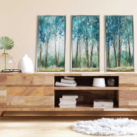 Picture Perfect International "Sunwashed Grove (Horizontal)" by Carol Robinson 3 Piece Print on Floating Canvas