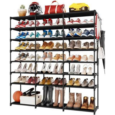 Kitsure Kitsure Shoe Organizer - 8-tier Large Shoe Rack For Closet Holds Up To 48 Pairs Shoes & Boots, Multipurpose Shoe in Other