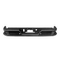 Chevrolet Silverado/GMC Sierra 1500 Single Exhaust Rear Bumper Assembly; with BSD; without Hitch; with Lic Lamps; with S