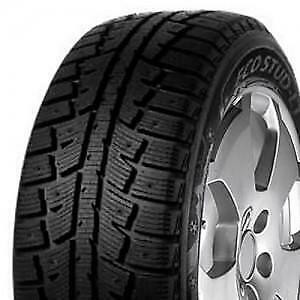 4 pneus d'hiver neufs LT225/75/16 115Q Minerva Eco Stud LT. in Tires & Rims in Québec