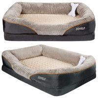 HUGE Discount Today! JOYELF Memory Foam, Orthopedic Dog Bed & Sofa Removable Washable Cover Sleeper| FAST, FREE Delivery