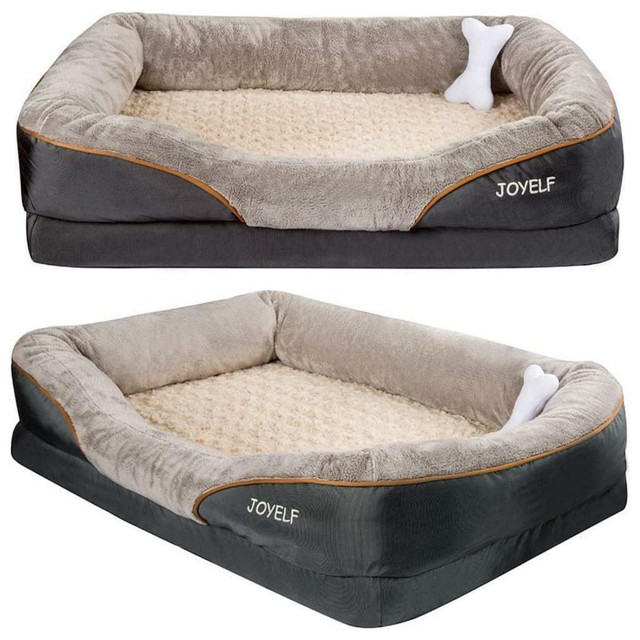 HUGE Discount Today! JOYELF Memory Foam, Orthopedic Dog Bed & Sofa Removable Washable Cover Sleeper| FAST, FREE Delivery in Accessories