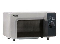 Amana RMS10DSA Stainless Steel Commercial Microwave with Dial Controls*Restaurant Supply, Parts, Equipment, Hoods & More