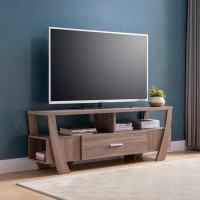 Ebern Designs Tv Stand With One Side Shelf