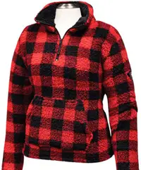Misty Mountain® Rustler Ladies Sherpa Fleece 1/4 Zip Pullovers