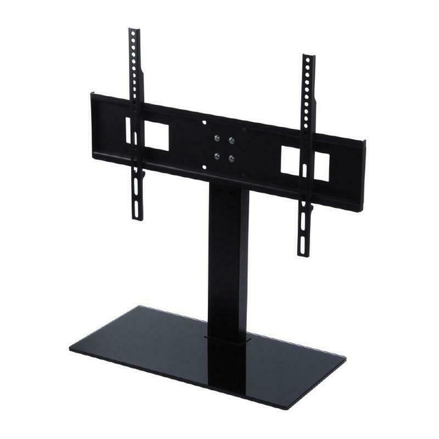 Techly Universal Table Top Stand for Most 32-55 inches HDTV - Black in General Electronics in Québec - Image 2