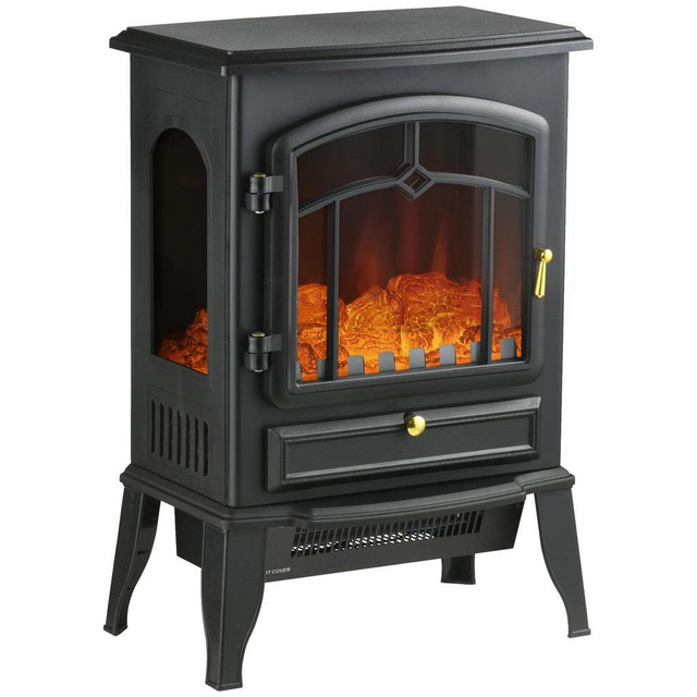 22 ELECTRIC FIREPLACE STOVE, 1500W FREESTANDING FIREPLACE HEATER in Fireplace & Firewood - Image 2