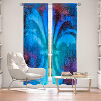 East Urban Home Lined Window Curtains 2-Panel Set For Window Size 80" X 61" From East Urban Home By China Carnella - Ble
