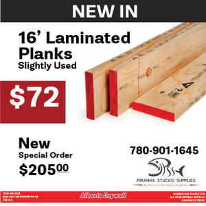 Laminated Planks - NEW &amp; USED - Scaffolding Edmonton Area Preview