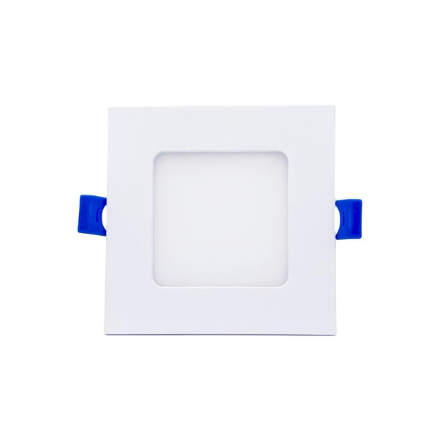 DawnRay 4 inch Square White Slim LED Panel in Indoor Lighting & Fans