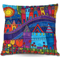 East Urban Home Couch Mountain Square Pillow Cover & Insert