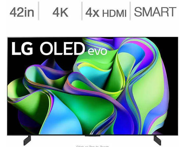 Télévision OLED 42 POUCE OLED42C3PUA 4K UHD ULTRA 120Hz HDR WebOS Smart TV Wi-Fi LG - BESTCOST.CA in TVs in Greater Montréal