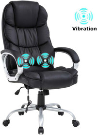 NEW HOME &amp; OFFICE MASSAGE COMPUTER LEATHER CHAIR 512428