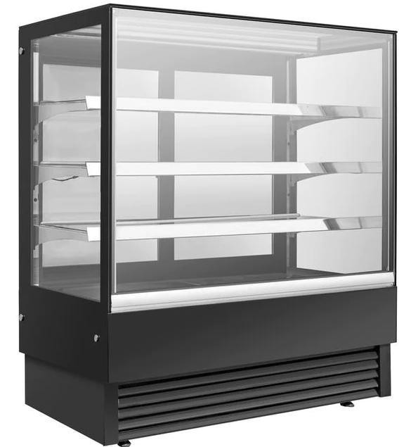 Alaska-Line 60 Rectangle Glass Pastry Display Cooler HIT-31 in Industrial Kitchen Supplies