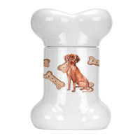Tucker Murphy Pet™ Vizsla Bone Shaped Pet Treat Jar