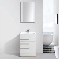 Latitude Run® Ahuva Bathroom Vanity Set With Mirror