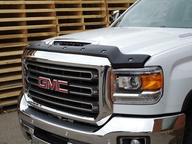 Bolted Pocket Style Hood Bug Shield Deflector | GMC Sierra Dodge RAM Ford F150 F250 Silverado Toyota Tundra Tacoma in Other Parts & Accessories - Image 4