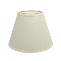 Alcott Hill 9" H Gauze Textured Fabric Empire Lamp Shade ( Spider ) in Ivory