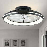 Wrought Studio 19.3'' Ceiling Fan With LED Light And Remote Control