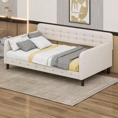 Cosmic Full Size Upholstered Tufted Daybed