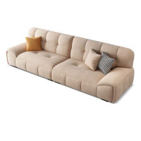 Crafts Design Trade 110.24" LightGray Chenille Cloth Modular Sofa