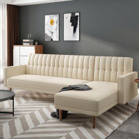 Latitude Run® Mackaela Convertible Sofa Bed Sectional