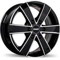 FOUR NEW 16 INCH FAST CARGO + LT 245 / 75 R16 CONTINENTAL WINTERCONTACT -- 6X130 SPRINTER