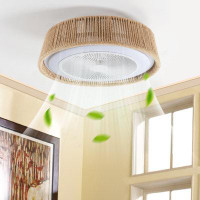 Breakwater Bay Bohemian Style Ceiling Fan With LED Dimmable Lights