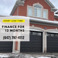 Flexible Financing Options on Quality Garage Door Installations - Contact Us Today | SHORT LEAD TIME!!