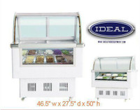 12 PAN GELATO OR ICE CREAM DIPPING CABINET - BRAND NEW