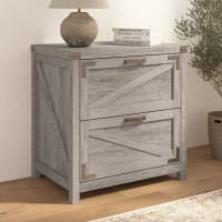 Laurel Foundry Modern Farmhouse Huckins Cottage Grove 29 Wide 2 -Drawer Lateral Filing Cabinet