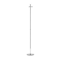WS Bath Collections Complements 3 - Hook Free Standing Coat Rack in Chrome