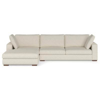 Simpli Home Charlie Deep Seater Left Sectional