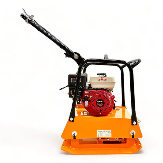 HOC HC120 18 INCH COMMERCIAL HONDA GX160 PLATE COMPACTOR + WHEEL KIT + 3 YEAR WARRANTY in Power Tools - Image 3