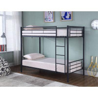 Isabelle & Max™ Hayward Twin Over Twin Bunk Bed Black
