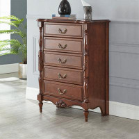 LORENZO Simple chest of drawers carved light luxury wall storage storage decorative cabinet