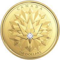 (E-TRANSFER ONLY) 2017 $250 PURE GOLD COIN CELEBRATING CANADIAN BRILLIANCE