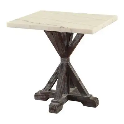 Ajoutez une touche d’éclat moderne à votre espace avec cette table de bout fabuleuse. Cette table en...