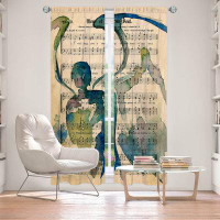 East Urban Home Lined Window Curtains 2-Panel Set For Window Size From East Urban Home® By Kathy Stanion - Calling All A