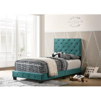 GZMWON Upholstered Bed Frame With Button Tufted