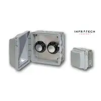 Infratech INF Double In-Wall Waterproof Control Thermostat
