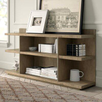 Greyleigh™ Artrip 32.5'' H x 66'' W Solid Wood Library Bookcase