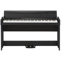 Korg C1 Air 88-Key Weighted Hammer Action Digital Piano with Stand (C1AIRBK) - Black